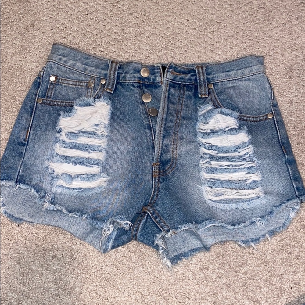 Jean shorts